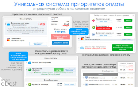 расчет доставки (почта, сдэк, пэк, энергия и др.) в bitrix.g-i-t.ru