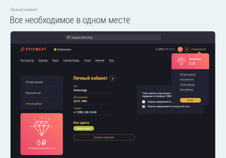 доставка бургеров. delivery burgers. в bitrix.g-i-t.ru