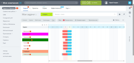 подсветка карточек задач в bitrix.g-i-t.ru