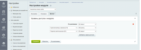 аналитика кликов сайта в bitrix.g-i-t.ru