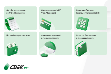 интернет-эквайринг cdek pay — прием платежей на сайте, онлайн-касса бесплатно в bitrix.g-i-t.ru