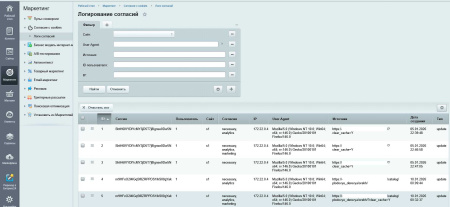 уведомление согласия с кукам и сбором метрических данных (фз-152 с логированием) в bitrix.g-i-t.ru
