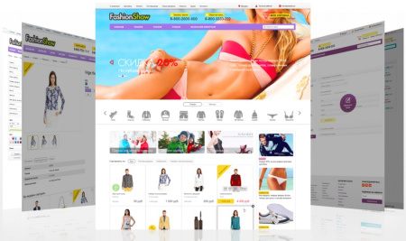 fashionshow: одежда, обувь, сумки, аксессуары. шаблон магазина на 1с-битрикс в bitrix.g-i-t.ru