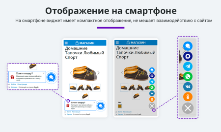 обратная связь: мессенджеры и социальные сети для связи (мультикнопка, max, telegram, макс, vk, чат) в bitrix.g-i-t.ru
