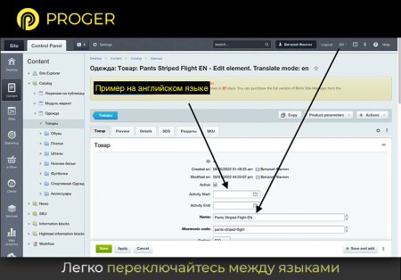 мультиязычность битрикс: инфоблоки сайта на разных языках. (переводчик, многоязычность) в bitrix.g-i-t.ru