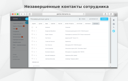 fusion: передача дел в bitrix.g-i-t.ru
