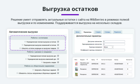 интеграция с wildberries (вайлдберриз) по api. карточки товара, остатки, цены, заказы, поставки в bitrix.g-i-t.ru