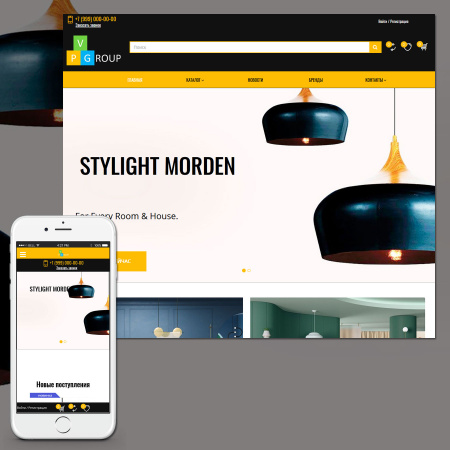 pvgroup.furniture - интернет магазин мебели и интерьера. начиная со старта с конструктором - №60134 в bitrix.g-i-t.ru