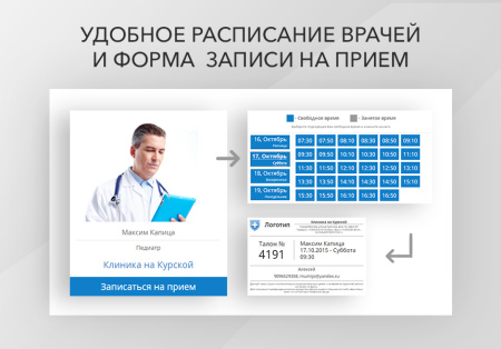 адаптивный сайт медицинской организации в bitrix.g-i-t.ru