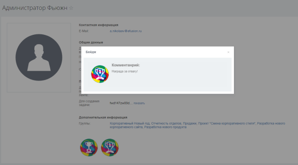 fusion: бейджи сотрудников в bitrix.g-i-t.ru