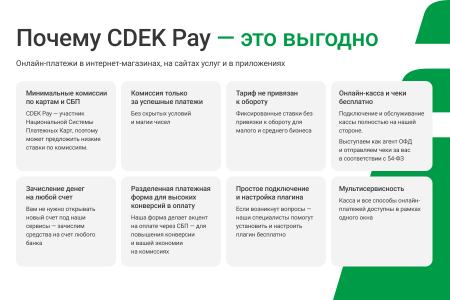 интернет-эквайринг cdek pay — прием платежей на сайте для редакций старт и стандарт в bitrix.g-i-t.ru